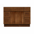 48 Inch Rustic Shaker Slab Front Vanity Sink Base w/ Drawers