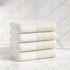Cotton Linen-Like Border 6-Piece Towel Set - Priya Collection