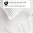 3-Piece Solid Quilt - Alicia Collection