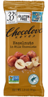 Chocolove - Mini Hazelnut Milk Chocolate Bars, 1.3 oz (Pack of 12) - Gluten-Free Kosher Treat