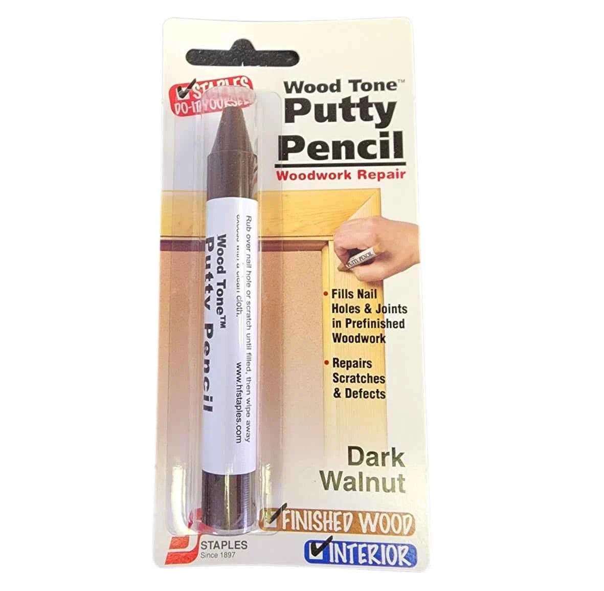 H.F. Staples Putty Pencil (Dark Walnut) #818