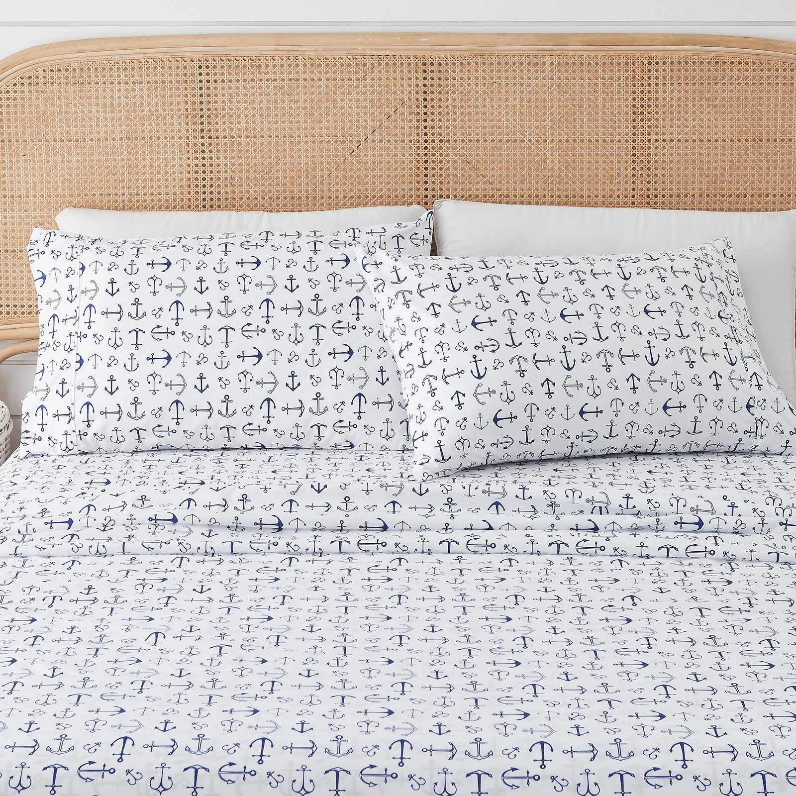 4-Piece Coastal Microfiber Sheet - Newport Collection