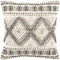 Sagamore Cream Trellis Wool&Cotton Throw Pillow