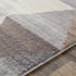Sells Gray&Brown Triangles Area Carpet