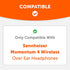 Sennheiser Momentum 4 Earpad Sweat Covers - WC SweatZ Momentum 4
