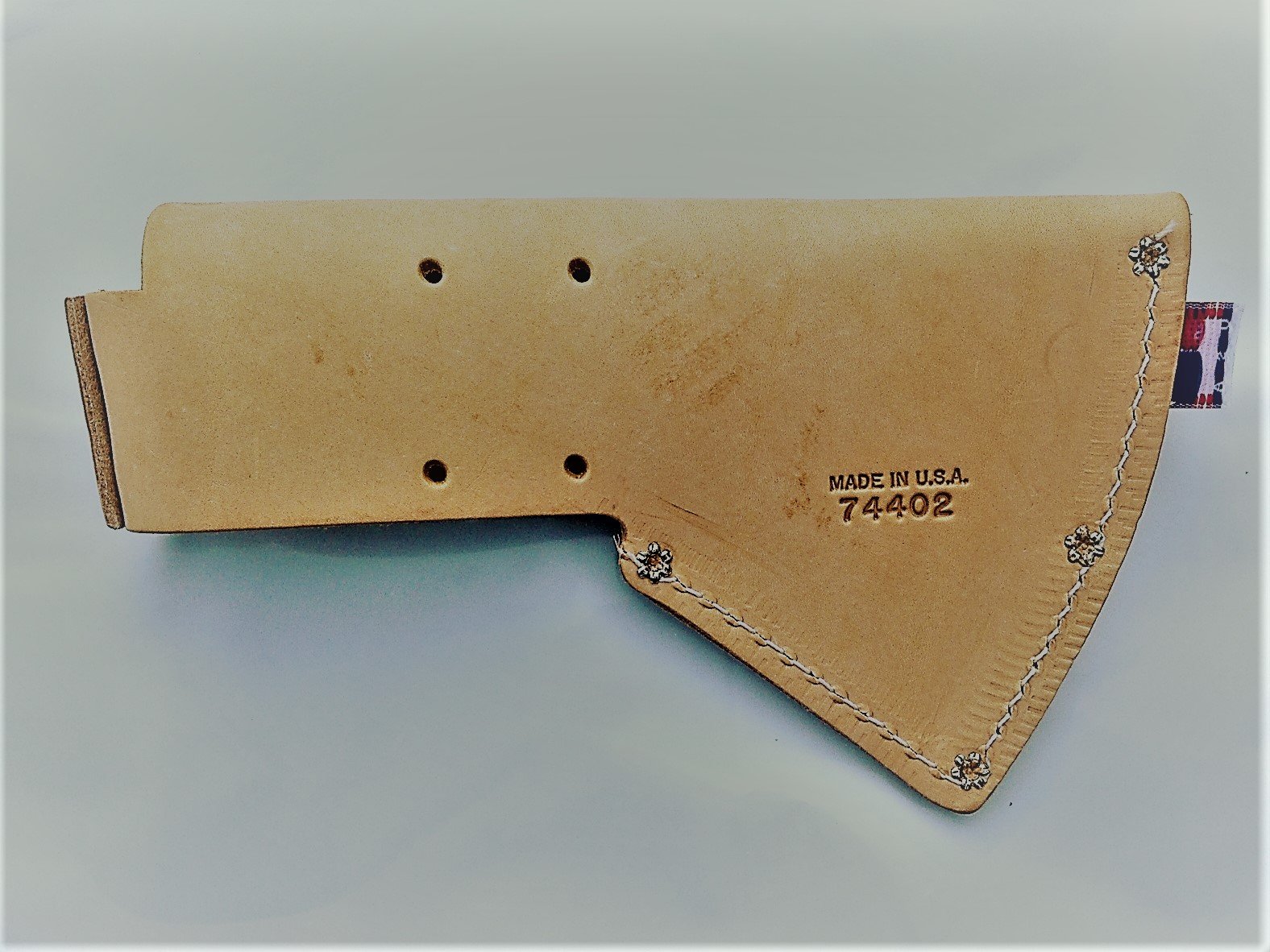 Hudson Bay Axe Leather Sheath Fits 2~ 2.25 lb. Axes. Top Grain USA Made!