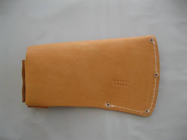 Single Bit Leather Axe Sheath Standard Size Axe 3lb.+