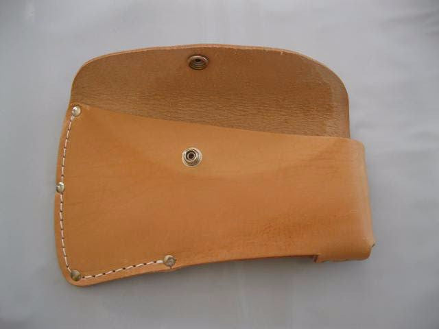 Single Bit Leather Axe Sheath Standard Size Axe 3lb.+