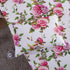 DaDa Bedding Romantic Roses Lovely Spring Pink Floral Fitted Bed Sheet w/ Pillow Cases (JHW879-Fitted)