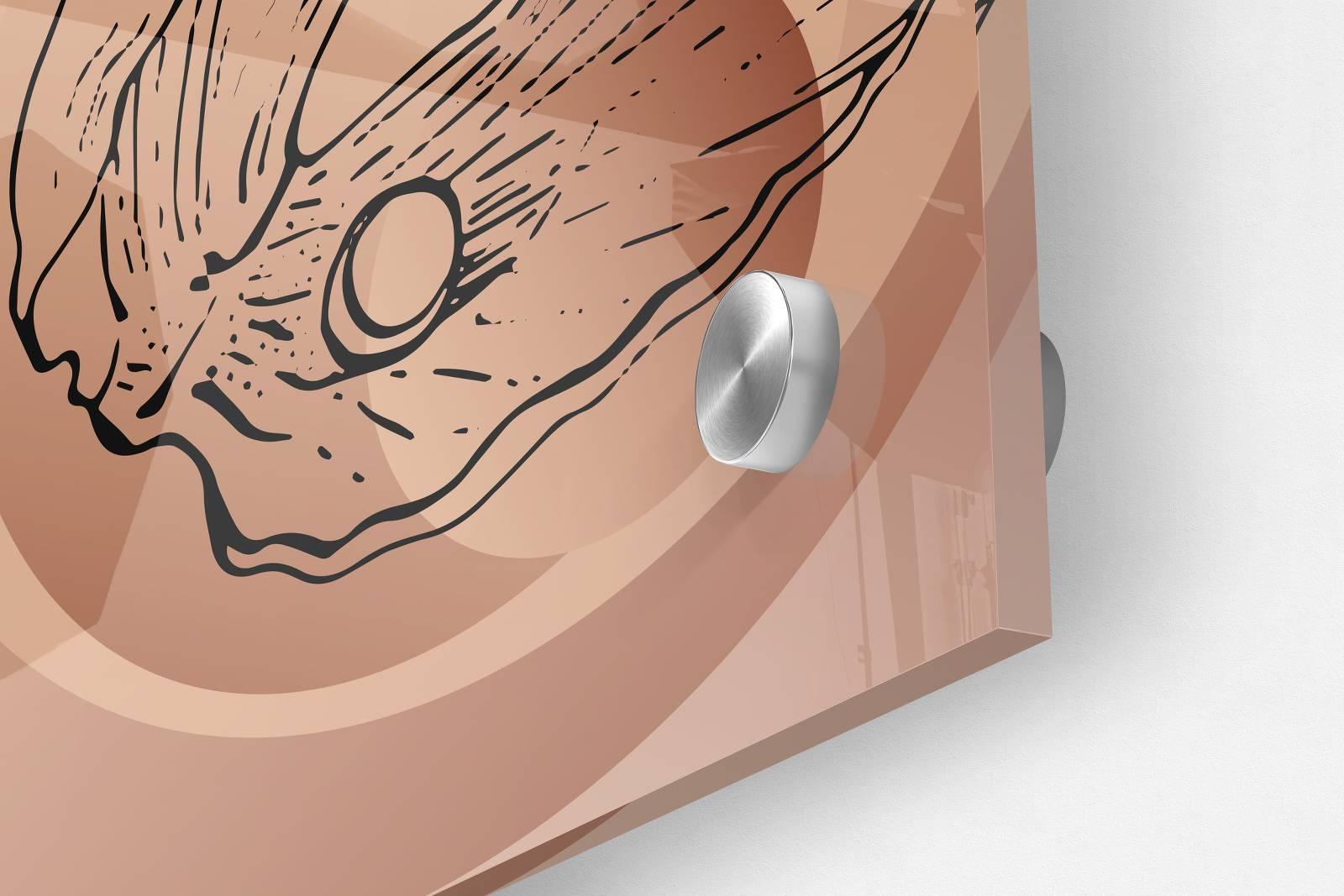 Shells Pattern Set of 3 Prints Modern Wall Art Modern Artwork