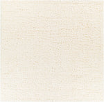 Siari Solid Cream Plush Rug