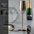 Unbreakable Champagne Flutes (Silver)