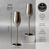 Unbreakable Champagne Flutes (Silver)