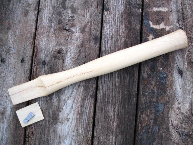 14" Broad or Half Hatchet Handle American Hickory