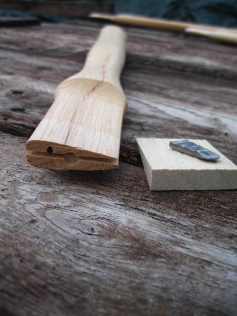 14" Broad or Half Hatchet Handle American Hickory