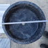 Natural Stone Sirius Black Marble Vessel Sink Polished (D)16.5" (H)6"