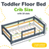 Floor Bed - Crib Size