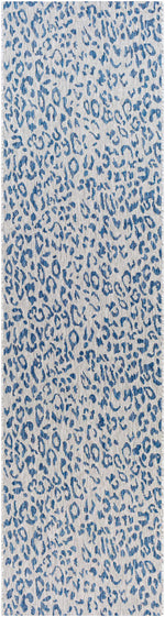 Skipsea Blue Leopard Performance Rug