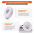 Small WC SweatZ Protective Headphone Earpad Covers