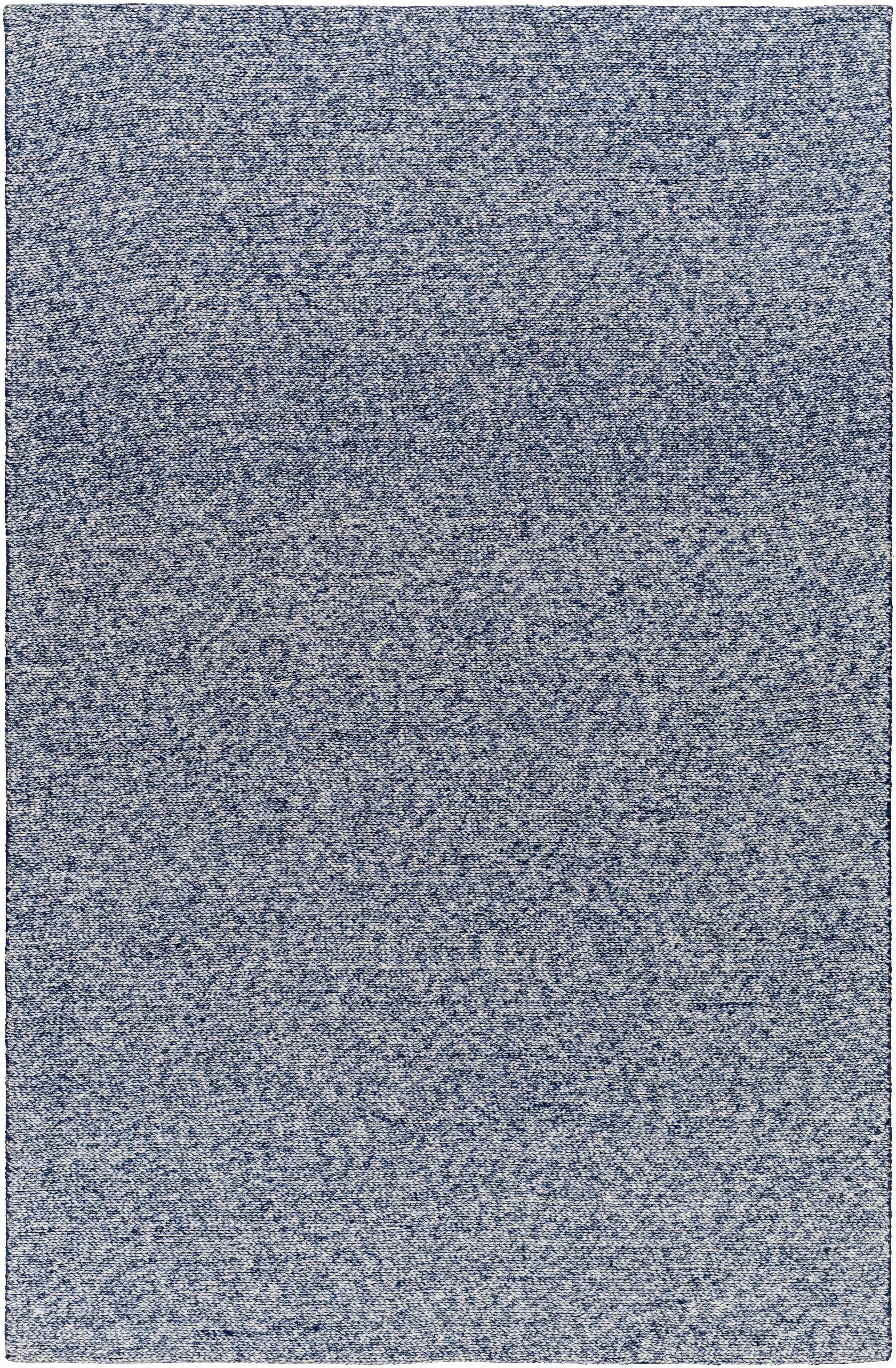 Alyra Blue Solid Area Rug