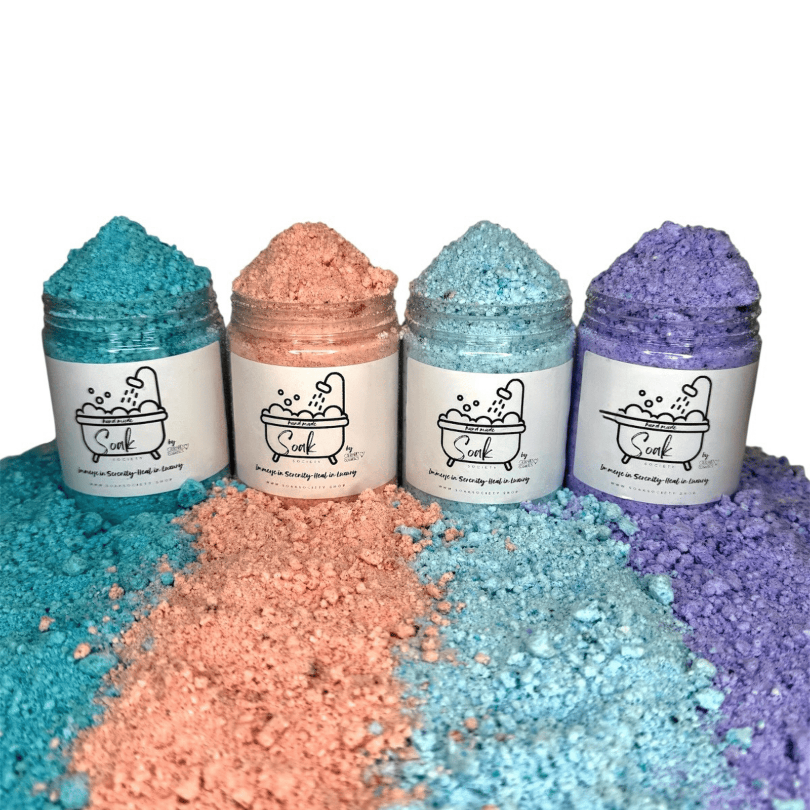 Soak Society Bath Fizz - Sky Is The Limit