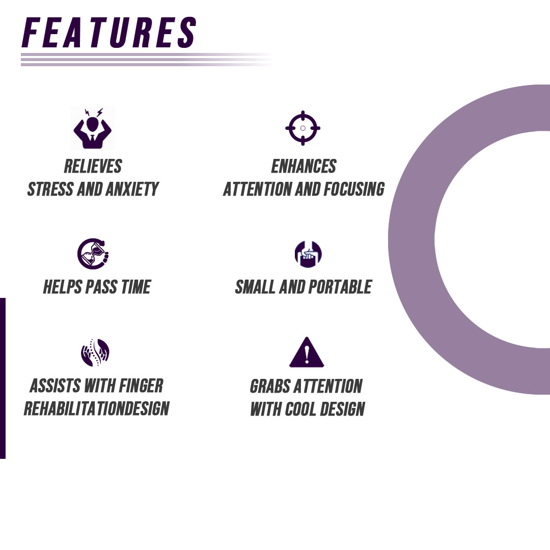 Metal Infinitive Cube Stress-Relieving Gadget