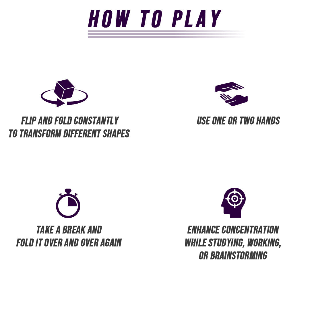 Metal Infinitive Cube Stress-Relieving Gadget