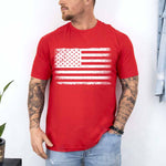 Rogue Style USA Distressed Flag Unisex T-Shirts