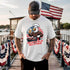 Grillin’ & Chillin’, Bald & Proud T-Shirt – Patriotic Bald Eagle BBQ Vintage Tee