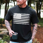 Rogue Style USA Distressed Flag Unisex T-Shirts