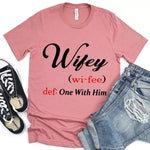 Hubby & Wifey Definition Couple T-shirt