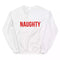 Christmas Naughty & Nice Couples Sweatshirt