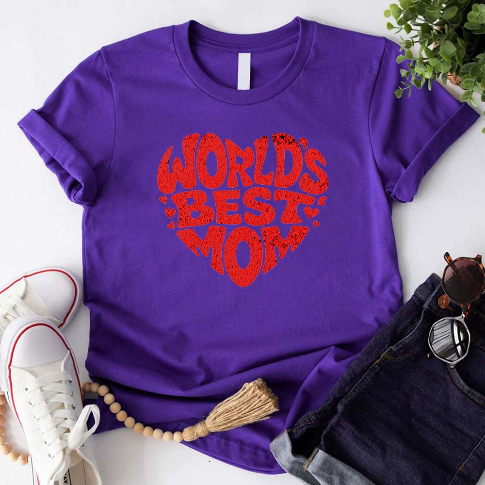 World's Best Mom T-Shirts – Cute, Funny & Stylish Designs for Super Moms