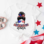 All American Mama 4th Of July Mom T-shirt