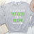 Witch of a Wife and Monster of a Husband Couples Sweatshirts