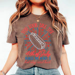 You Look Like the 4th of July Hot Dog Shirt – Funny Independence Day T-Shirt