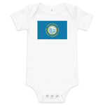 South Dakota Flag Baby Onesie Newborn Coming Home Essential