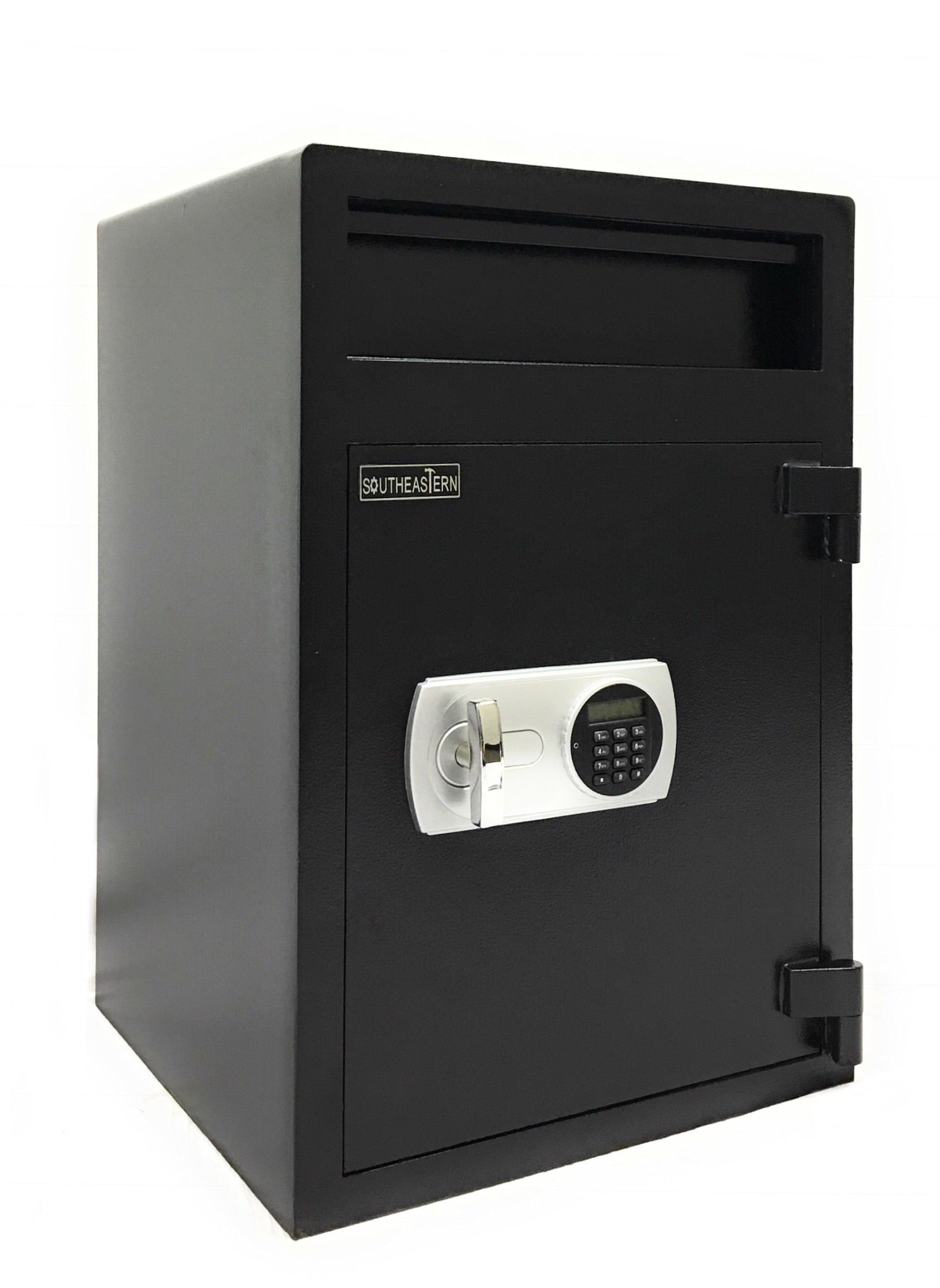 SOUTHEASTERN Drop safe with Quick digital lock including override keys and keyed inside compartment ( refurbished )