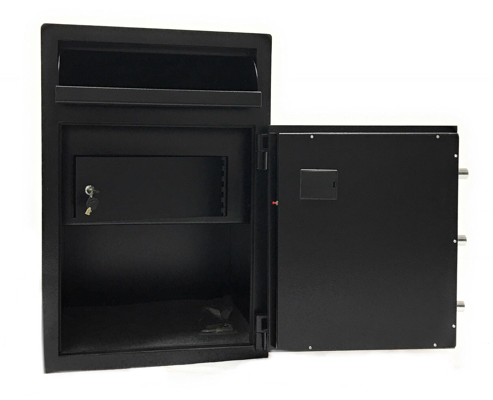 SOUTHEASTERN Drop safe with Quick digital lock including override keys and keyed inside compartment ( refurbished )