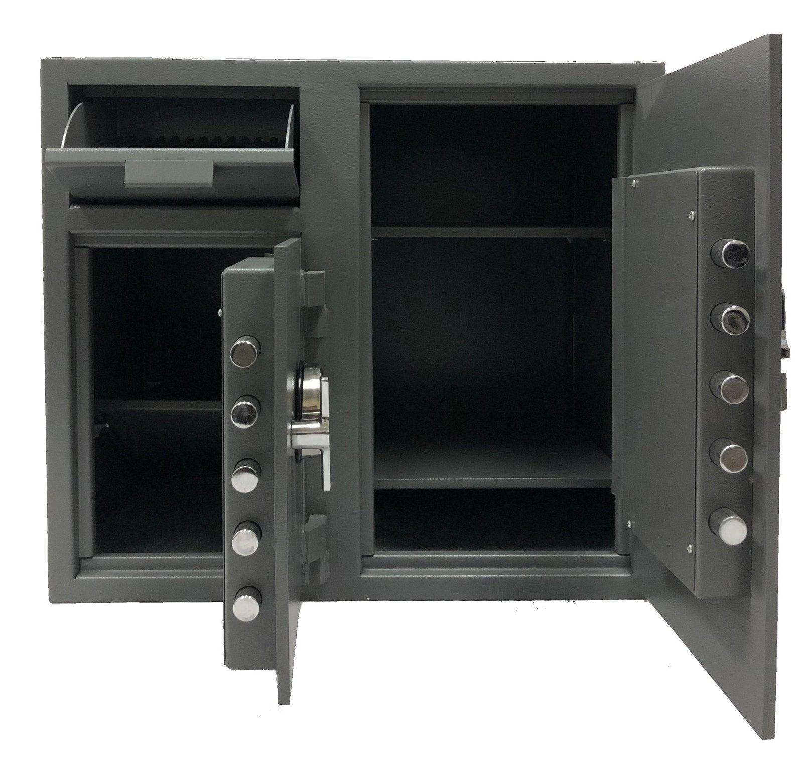 SOUTHEASTERN FL273121EE 2 Door Cash Drop Safe For Business Quick Digital Lock