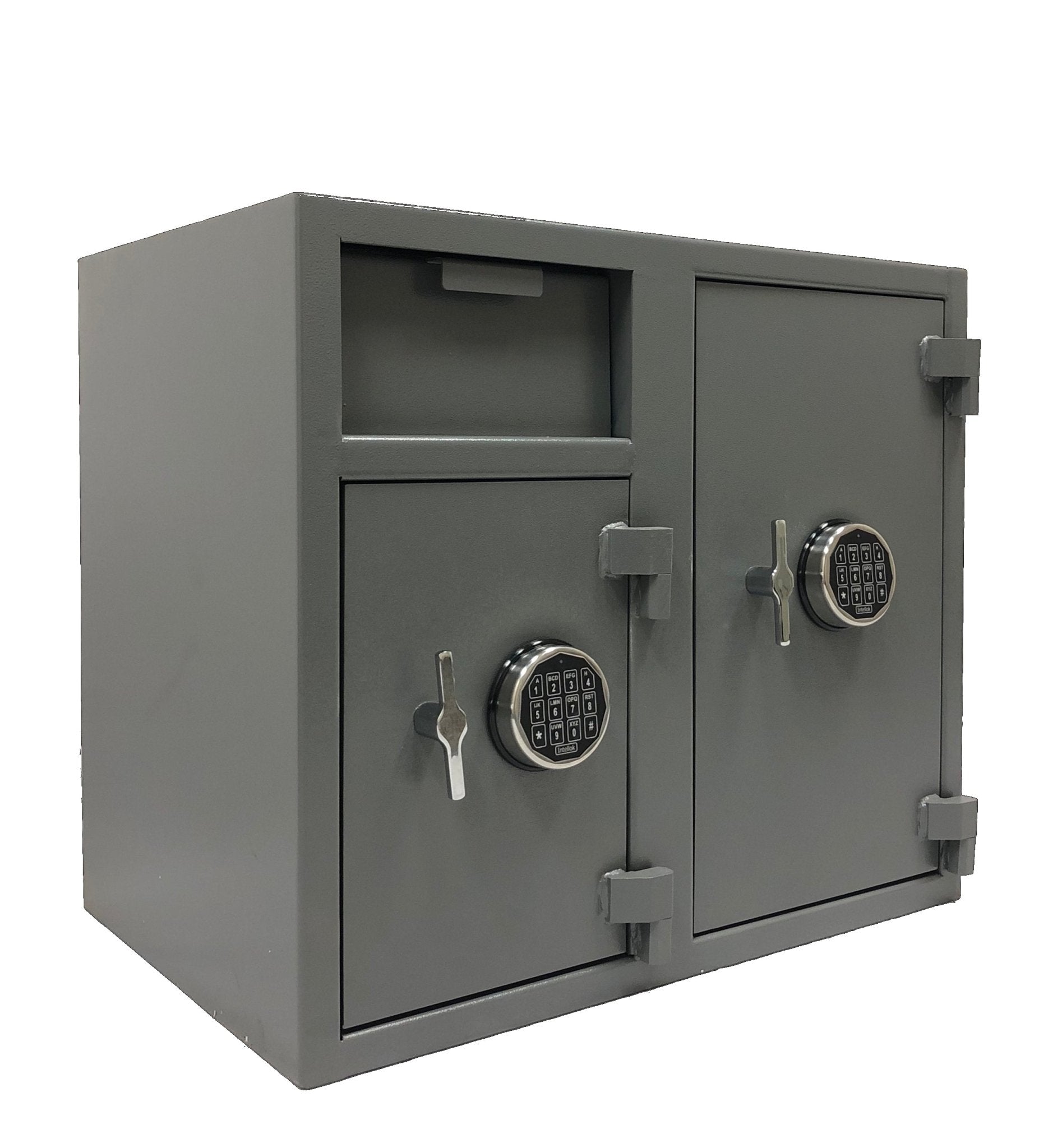 SOUTHEASTERN FL273121EE 2 Door Cash Drop Safe For Business Quick Digital Lock