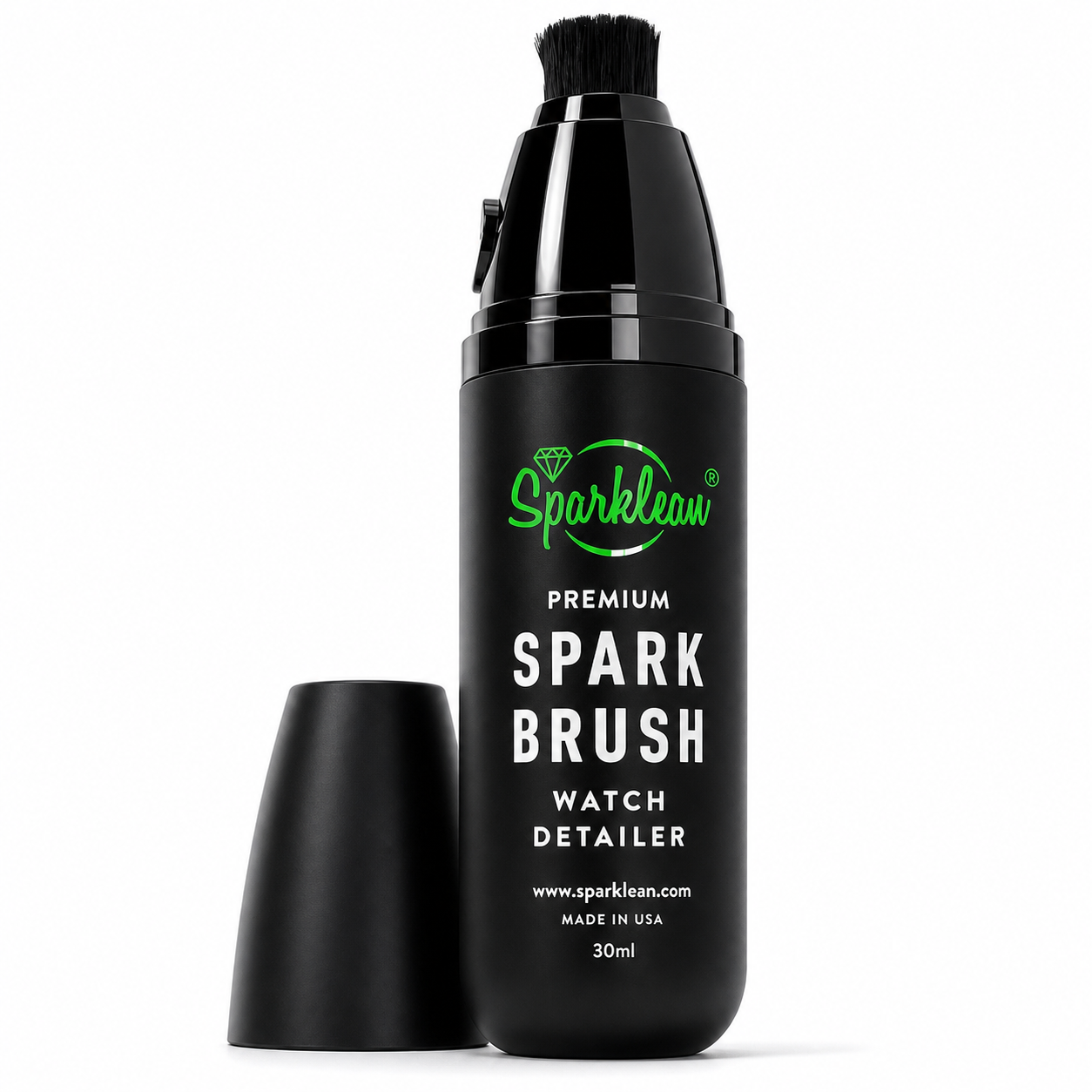 SparkBrush Soft-Bristle Gentle on All Metals, Jewelry, & Watches