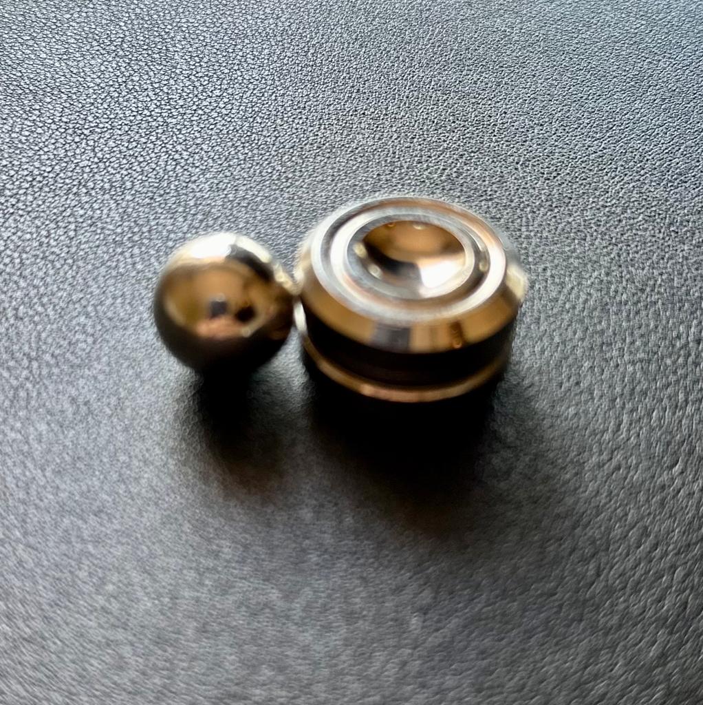 Magnetic Orbit Spinning Ball Stress-Relieving Gadget