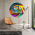 Spiral Oversized Contemporary Wall Art Mirrored Acrylic Art Swirl Mirror