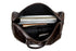Large PU Leather Travel Duffel Bag Lightweight Carry On Weekender 45cm