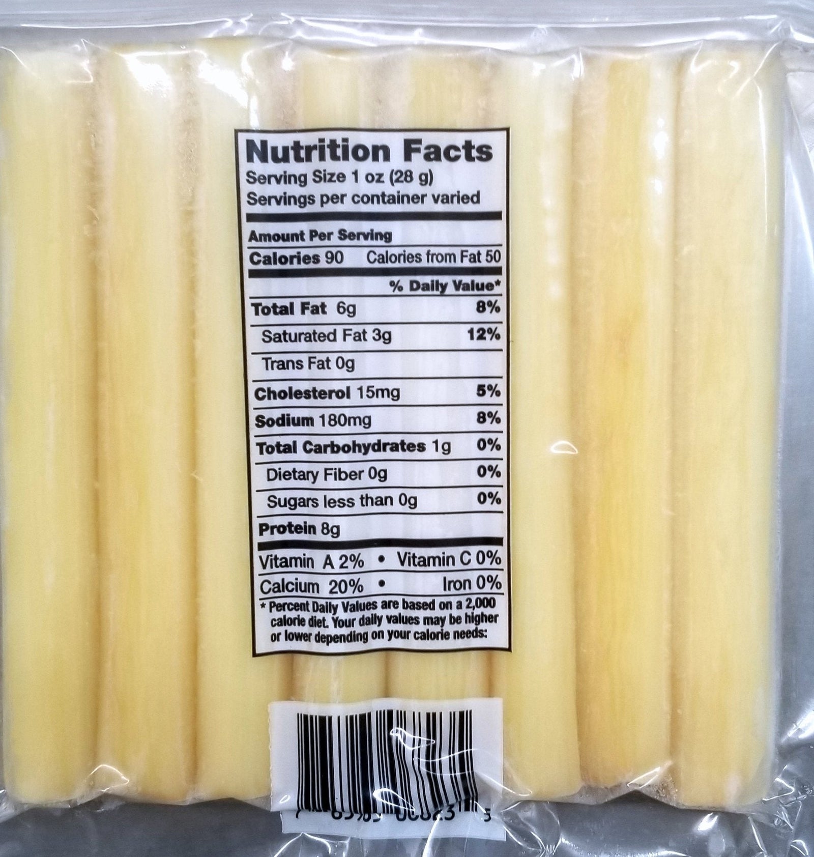 String Cheese, Smoked 8 oz Package