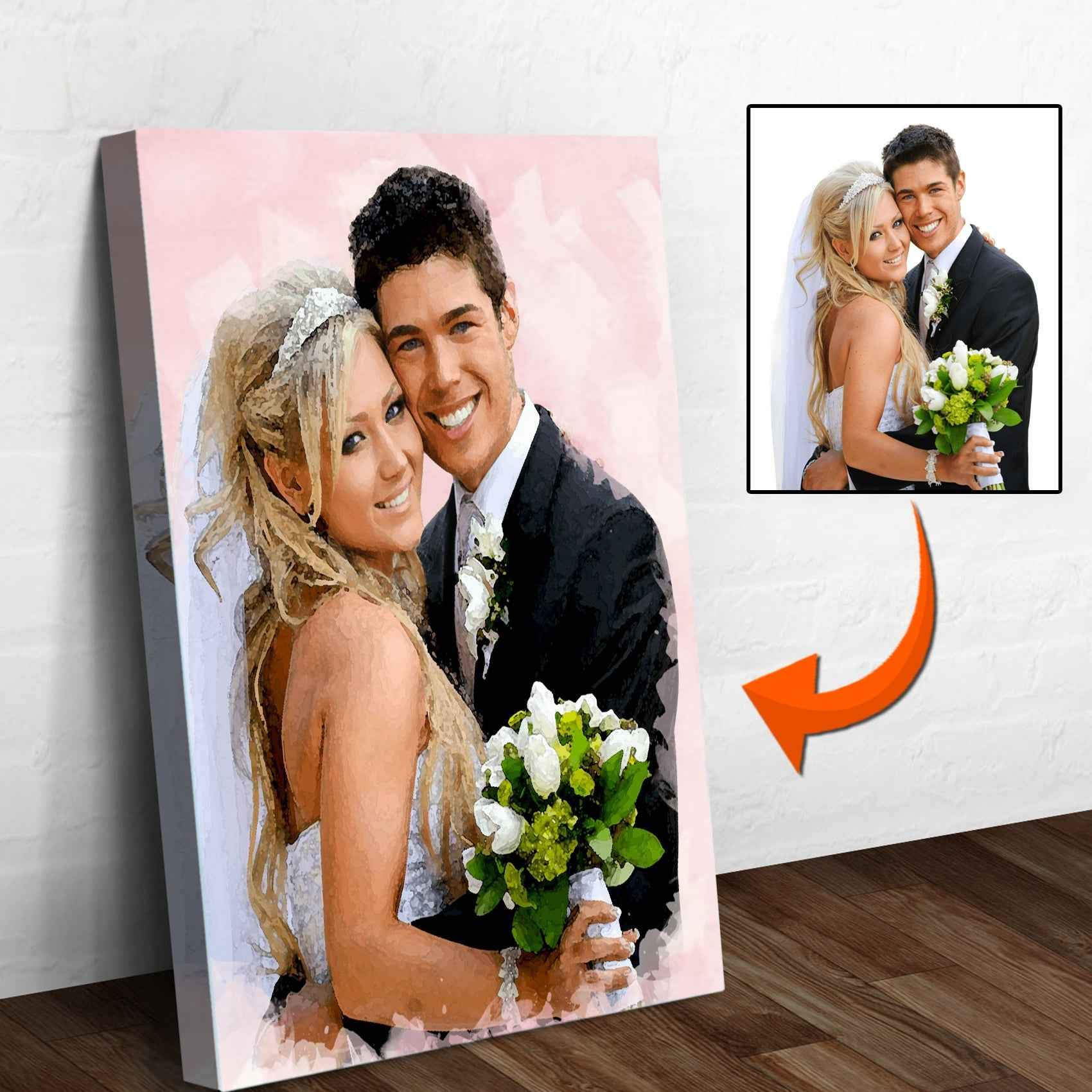 Couple Watercolor Sign II