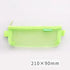 Stylish Transparent Office Pencil Case Simple Design Pen Bags Cute Storage Lightweight Pencil Bags For Student