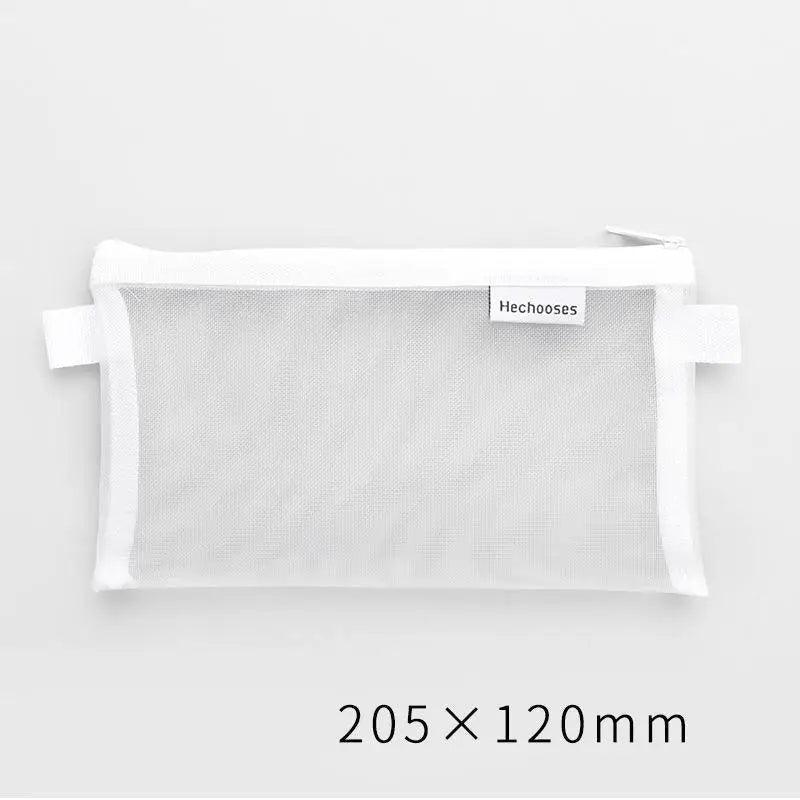 Stylish Transparent Office Pencil Case Simple Design Pen Bags Cute Storage Lightweight Pencil Bags For Student