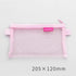 Stylish Transparent Office Pencil Case Simple Design Pen Bags Cute Storage Lightweight Pencil Bags For Student